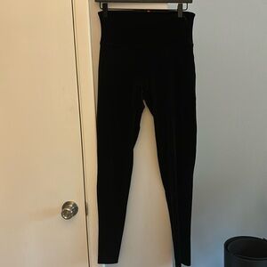 Spanx velvet leggings